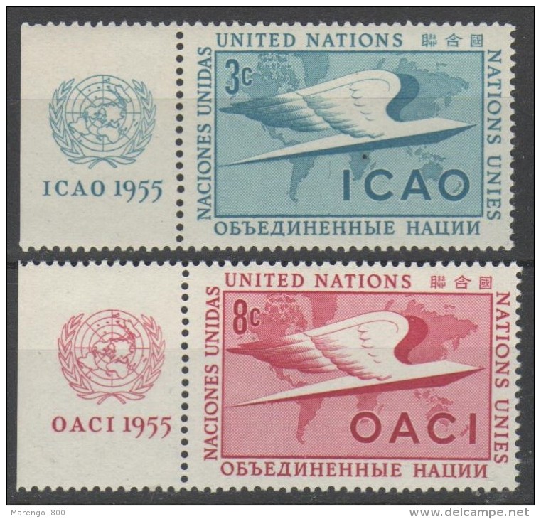 ONU New York 1955 - ICAO - Con Appendice **      (g4555) - Ungebraucht