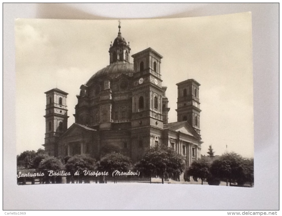 SANTUARIO BASILICA DI VICOFORTE MONDOVI' 1961--5-- - Kirchen Und Klöster