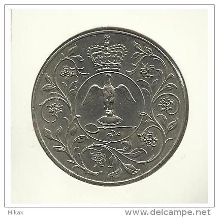 GREAT BRITAIN - Queen Elizabeth II Silver Jubilee Crown Coin 1977 - Maundy Sets & Gedenkmünzen