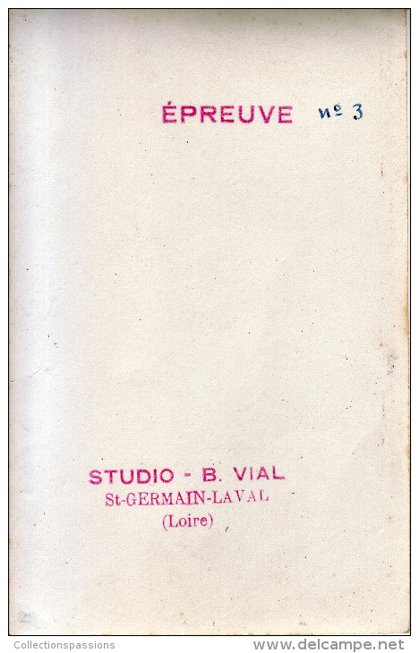 42 - LOIRE - Saint Germain Laval - RARE - Photo. Vue Générale - - Saint Germain Laval