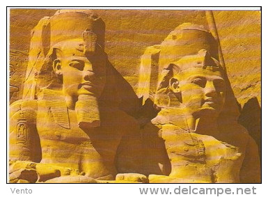 Egypt Abu Simbel, Detail ... XF186 New - Tempel Von Abu Simbel