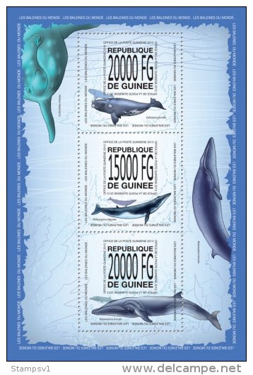 Guinea. 2013 Whales. (505a) - Whales