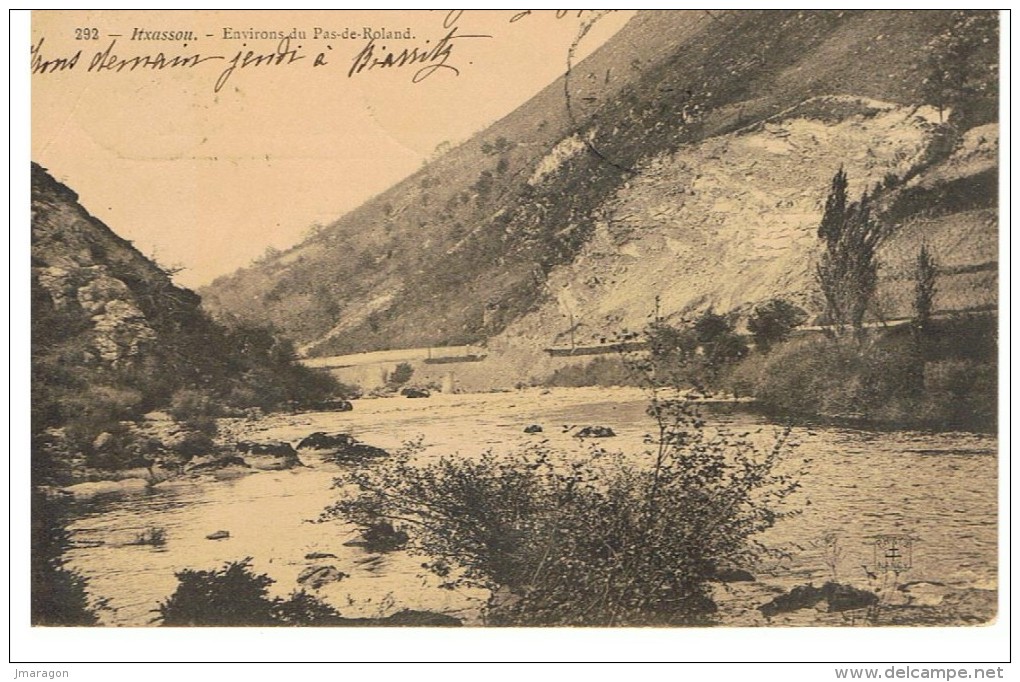 ITXASSOU - Environs Du Pas De Roland - Circulé En 1904 - Itxassou