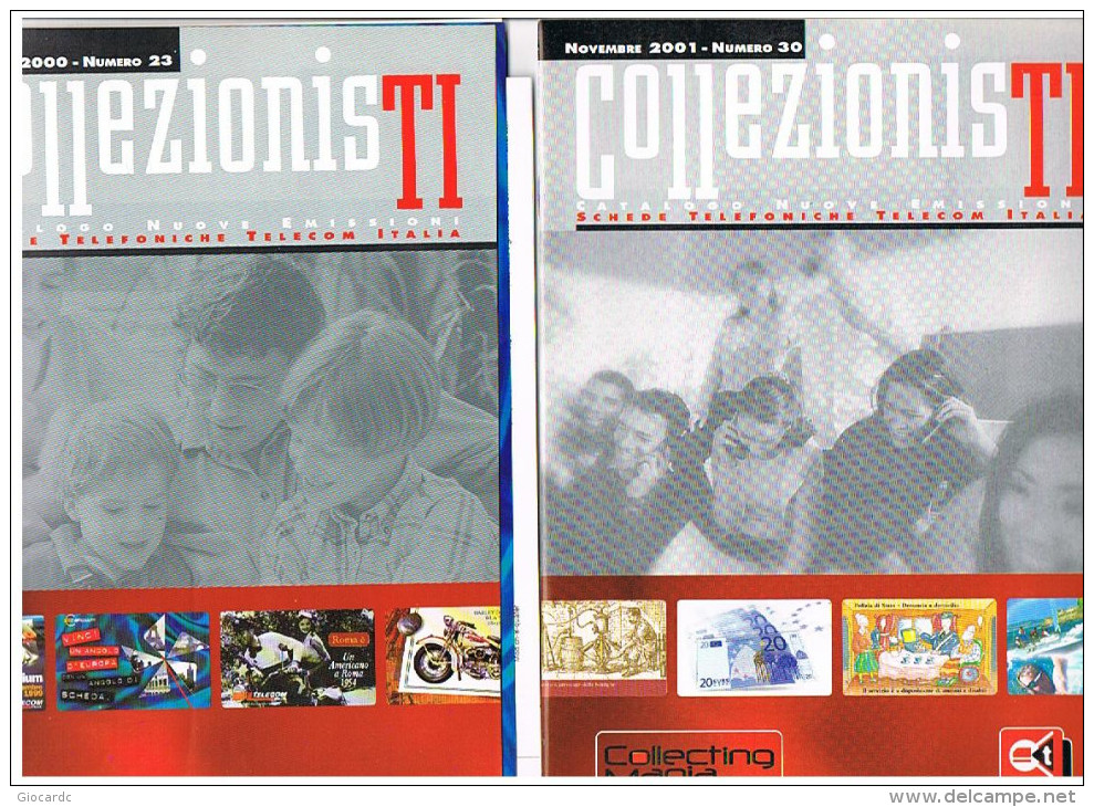 TELECOM ITALIA  - COLLEZIONISTI - CATALOGO NUOVE EMISSIONI SCHEDE TELEFONICHE (LEGGERE DESCRIZIONE) - Libri & Cd