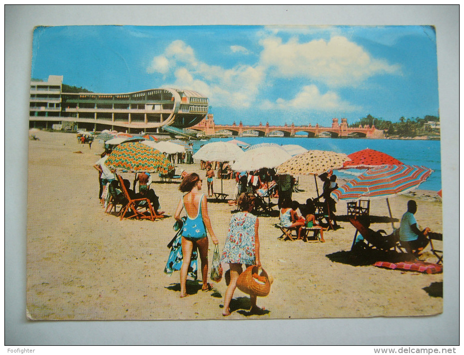 Egypt: ALEXANDRIA - El-Maamoura Beach, Plage El-Maamoura - Used 1969 - Alexandrie