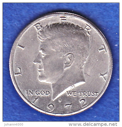 Half Dollar Kennedy 1972 Ss - 1964-…: Kennedy