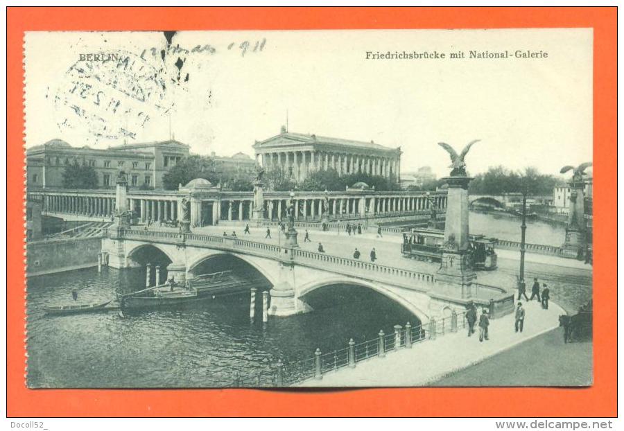 Allemagne - Berlin "   Friedrichsbrucke Mit National Galerie " - Friedrichshain