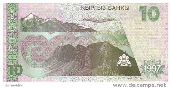 KIRGHIZISTAN     10 Som  Date De 1997     Pick 14      ***** BILLET  NEUF ***** - Kirghizistan