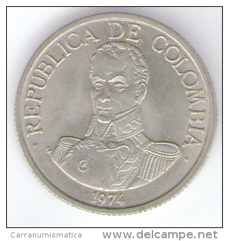 COLOMBIA 1 PESO 1974 - Colombie