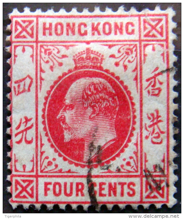 HONGKONG 1904 4c King Edward VII Used - Gebraucht