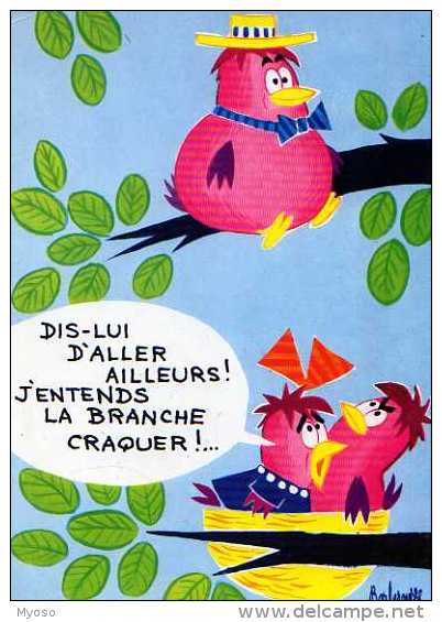 BARBEROUSSE , Oiseaux Perches, Dis Lui D'aller Ailleurs J'entends La Branche Craquer - Barberousse