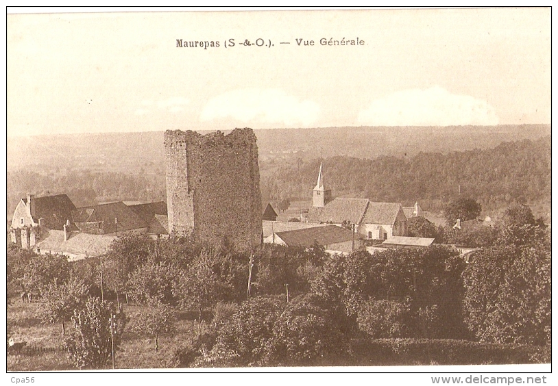 MAUREPAS - Vue Générale Du Village - David éditeur - Maurepas