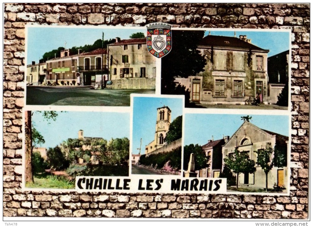 85----CHAILLE LES MARAIS----multivues--voir 2 Scans - Chaille Les Marais