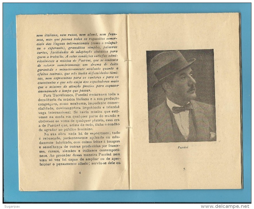 GIANNI SCHICCHI ( PUCCINI ) - Metropolitano De Nova York - 1955 - Colecção ÓPERA N.º 71 - See Scans - Theatre