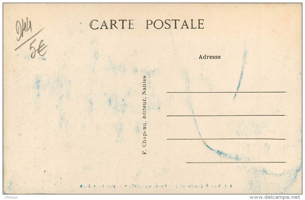 BLAIN FORET DU GAVRE REPOS EN SOUS BOIS CARTE BLEUE - Blain