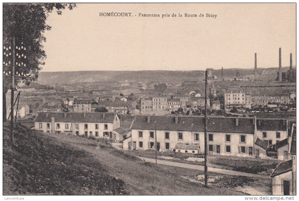 54 - HOMECOURT / PANORAMA PRIS DE LA ROUTE DE BRIEY - Homecourt