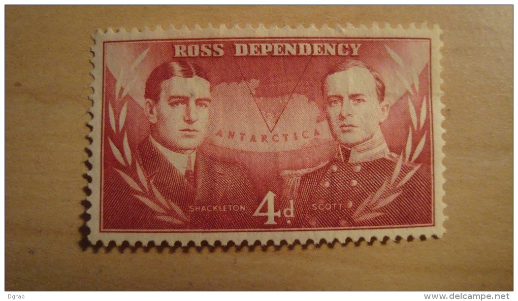 New Zealand - Ross Dependency  1957  Scott #L2  Used - Nuevos