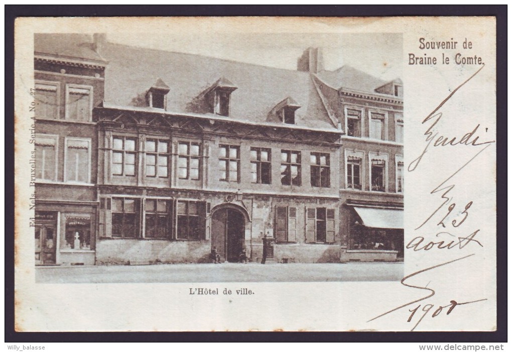 Souvenir De BRAINE LE COMTE - L'Hôtel De Ville  // - Braine-le-Comte