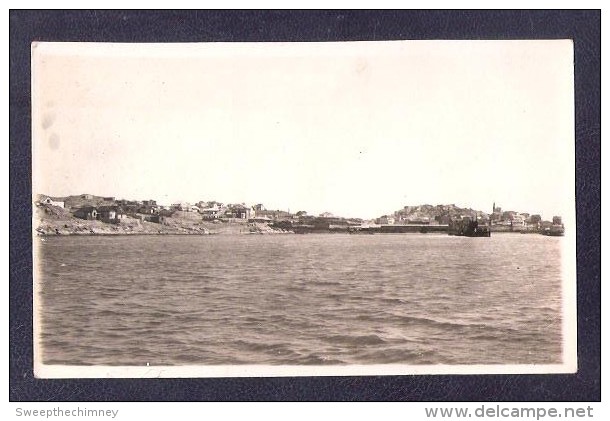 RP  Lüderitz   UNUSED PLAIN BACK Luderitz "FROM THE SEA" IS WRITTEN ON THE BACK OF THE POSTCARD - Namibia