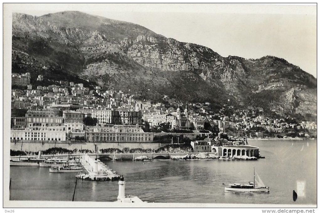 Monté-Carlo - Vue Prise De Monaco, Le Port - Carte CAP Non Circulée - Puerto