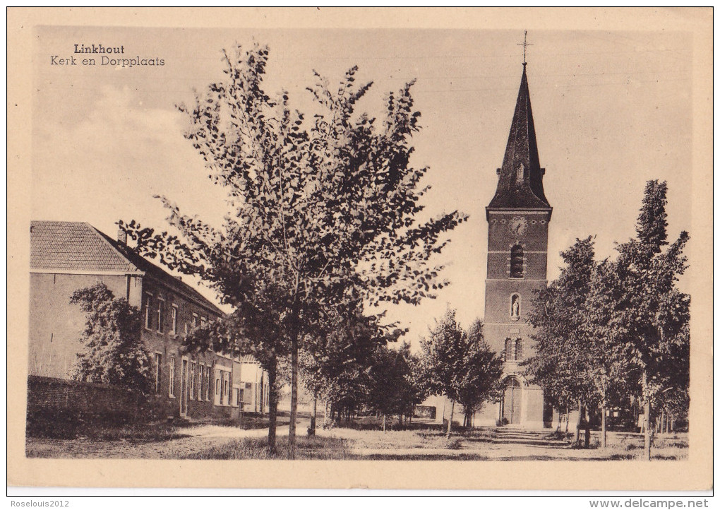 LINKHOUT : Kerk En Dorpplaats - Lummen