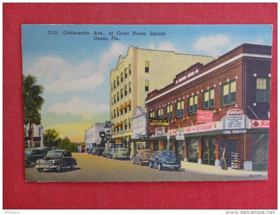 - Florida > Ocala Ocklawaha Ave   Street View Coca Cola Sign   Not Mailed   Ref 1242 - Ocala