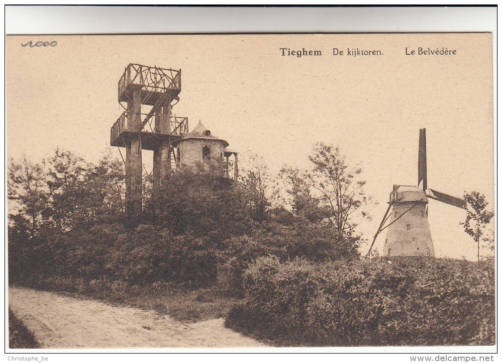 Tieghem, De Kijktoren, Le Belvédère (pk13511) - Anzegem