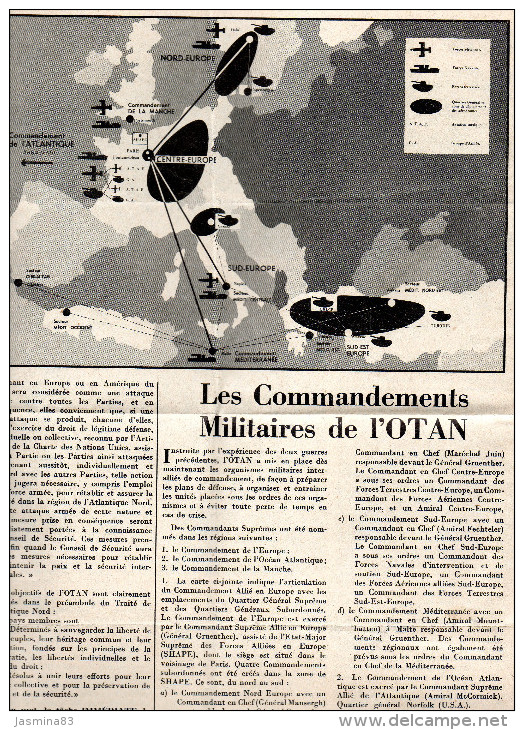 O.T.A.N. Organisation Du Traité De L'Atlantique Nord - Francés