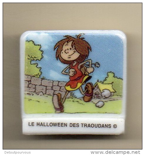 GROSSE Fève LE HALLOWEEN DES TRAOUDANS 1997 L'amour T'élèvera Au-delà Du Chêne Sacré - Strip