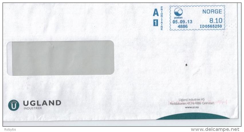 Norway Meter Franking 05.09.2013 - Brieven En Documenten