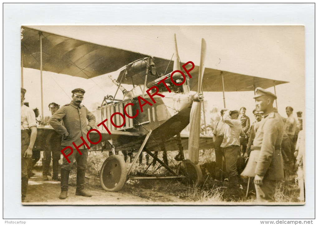 MANGELARE-AVION-Flugzeug-Aviation-Fliegerei-Carte Photo Allemande-Guerre-14-18-1WK-BELGIEN-Flandern-Militaria- - Langemark-Poelkapelle