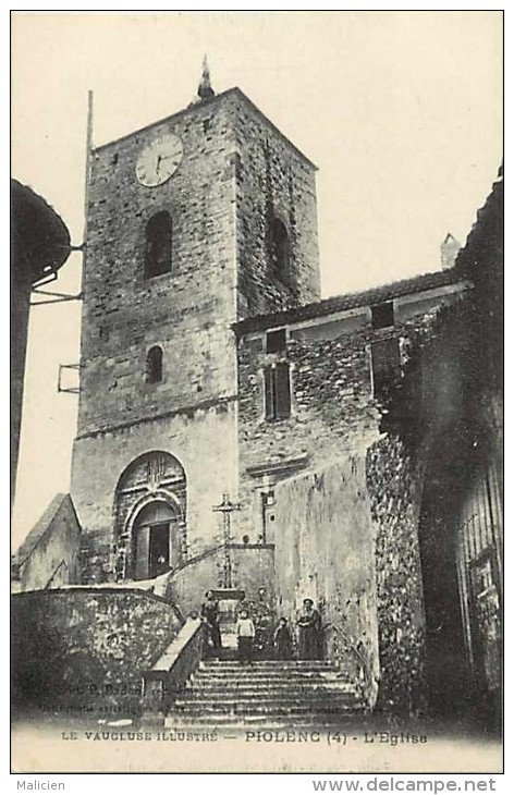 Vaucluse - A269 - Piolenc - L'église -  Carte Bon état - - Piolenc