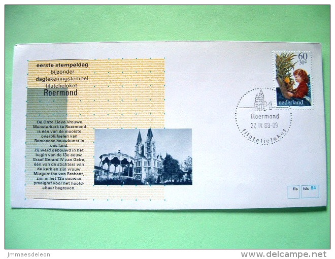 Netherlands 1988 Special First Day Cover Of Roermond Cancel - Child With Croned Toad - Church - Brieven En Documenten