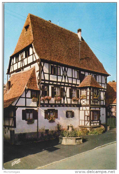 DAMBACH-la-VILLE - Vieille Maison Alsacienne - Dambach-la-ville