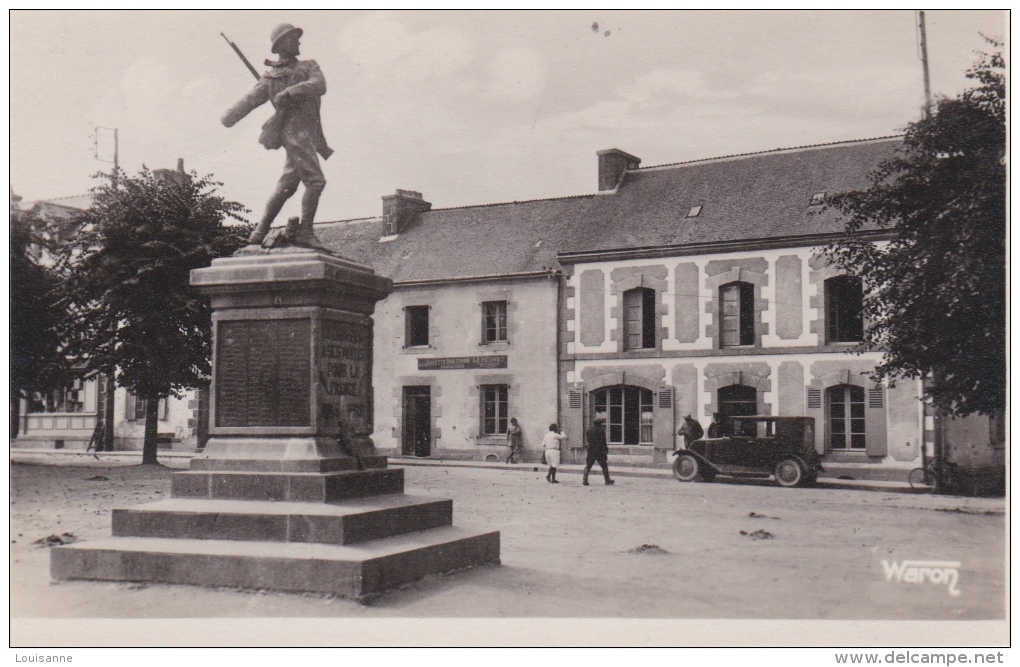 14 / 3 / 206  -  CLEGUEREC  - LE  MONUMENT  AUX  MORTS ( AUTOMOBILE ) - Cleguerec