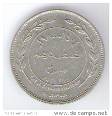 GIORDANIA 50 FILS 1984 - Jordanien