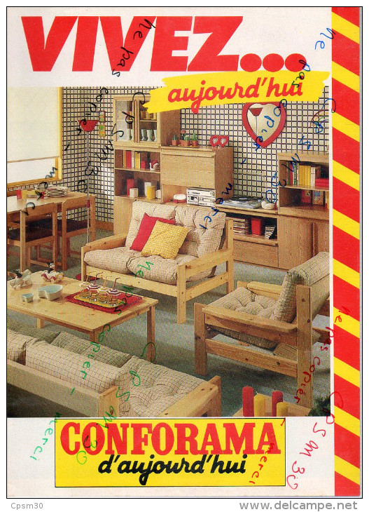 Publicité - Réclame - Distribuée Par Conforama Prix Valables En Septembre 1983 - Encyclopédies