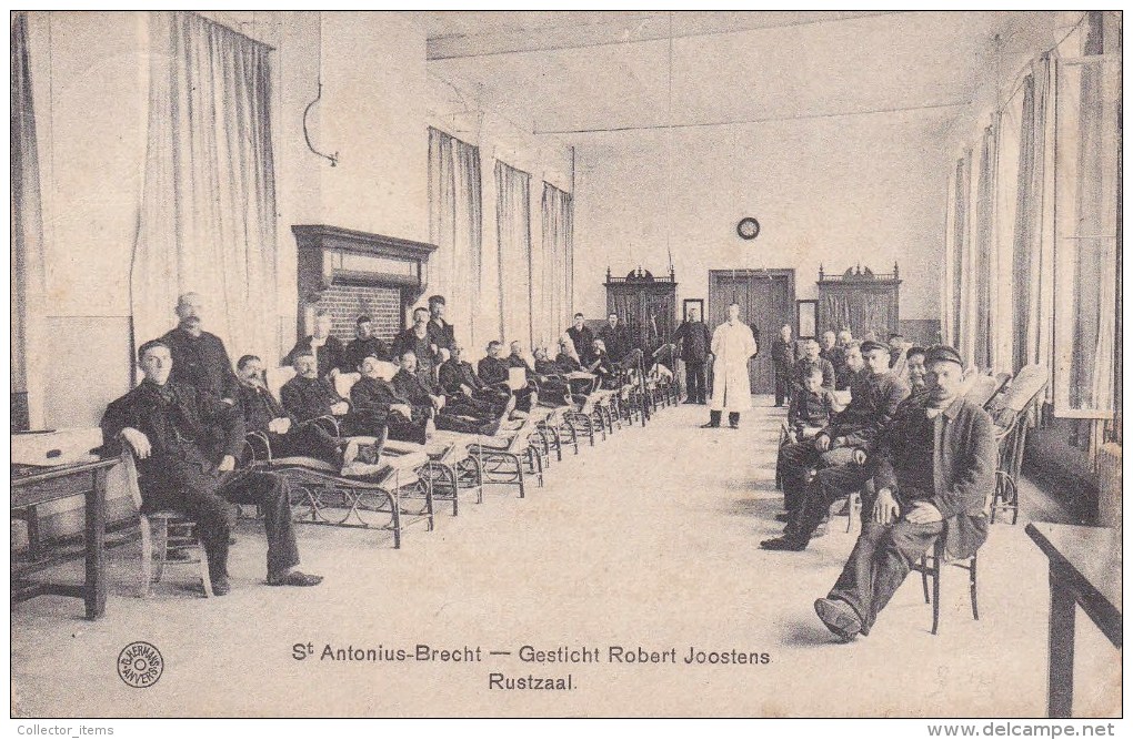 Brecht (St. Antonius), Gesticht Robert Josstens, Rustzaal - Brecht