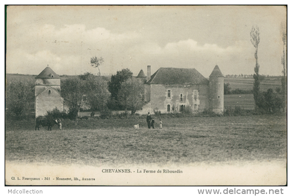 89 CHEVANNES / La Ferme De Ribourdin / - Chevannes