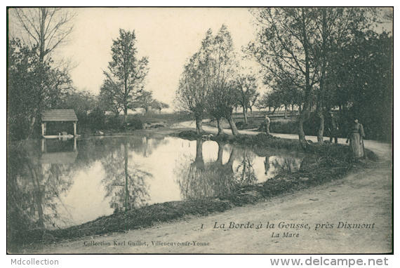 89 DIXMONT / "la Borde à La Gousse", La Mare / - Dixmont