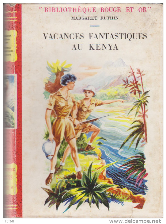 Bibliothèque Rouge Et Or Vacances Fantastiques Au Kenya Margareth Ruthin - Bibliotheque Rouge Et Or