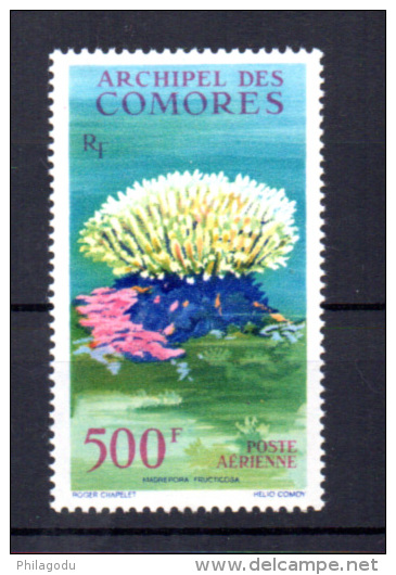 1962  Comores Fleur De Corail, PA 6**, Cote 33 €, - Luftpost