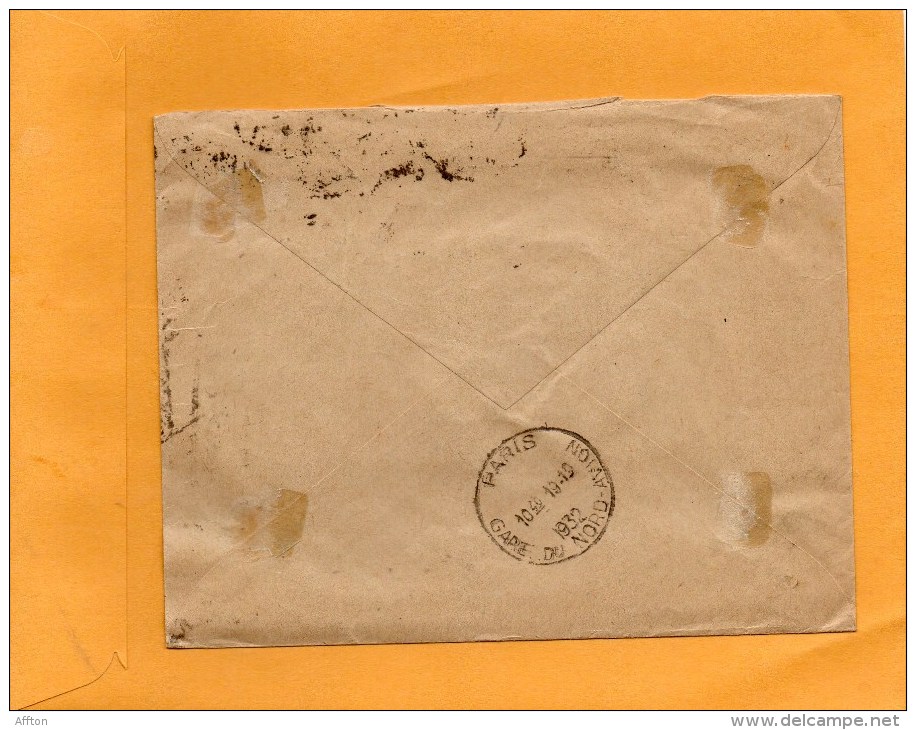 Morocco 1932 Cover Mailed - Airmail