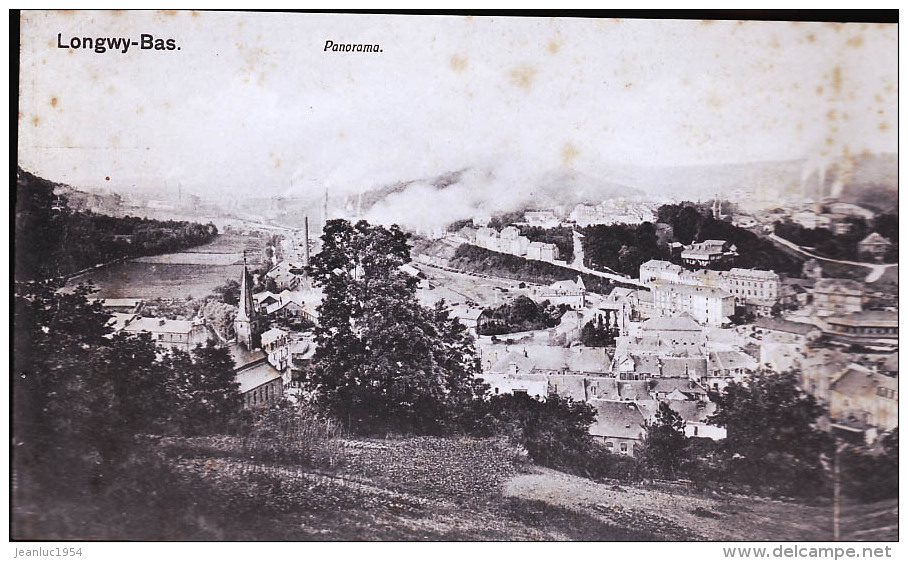 LONGWY CARTE PANORAMIQUE - Longwy