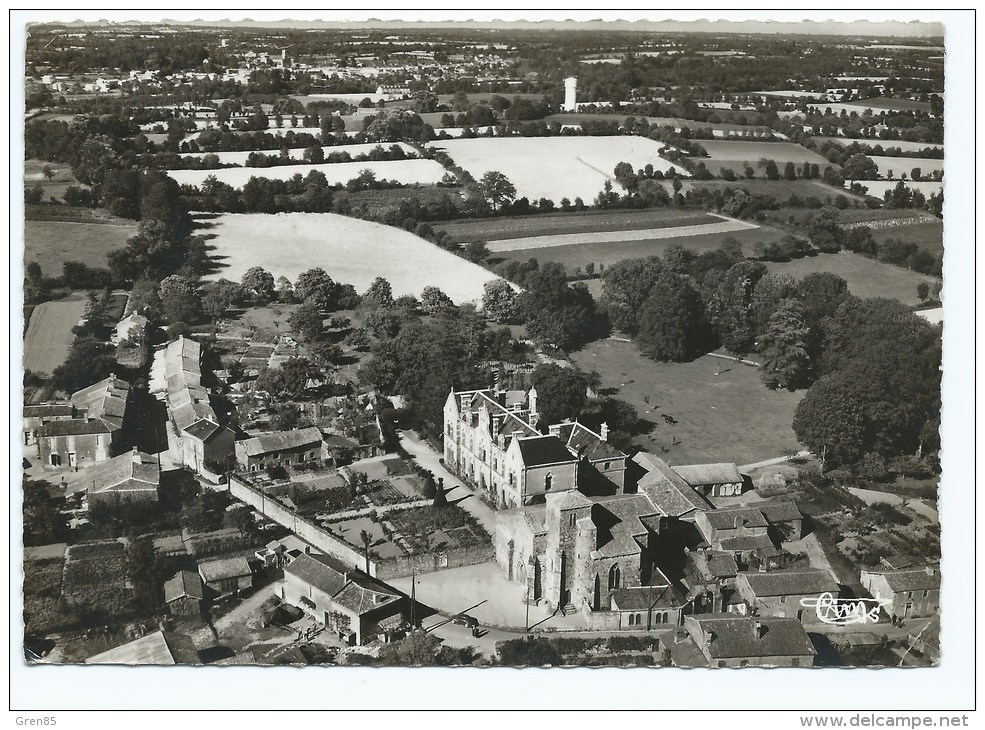 CPSM ENVIRONS DE CERIZAY, VUE AERIENNE, BEAUCHENE, DEUX SEVRES 79 - Cerizay