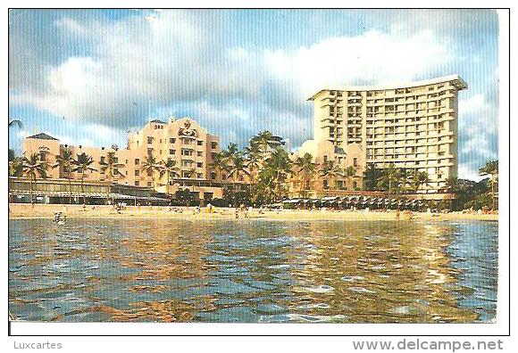 ROYAL HAWAIIAN HOTEL . ON WAIKIKI BEACH .HONOLULU. - Honolulu