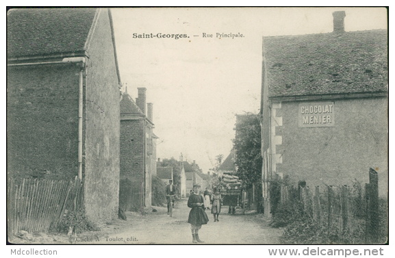 89 SAINT GEORGES SUR BAULCHE  /  Saint-Georges, Rue Principale / - Saint Georges Sur Baulche