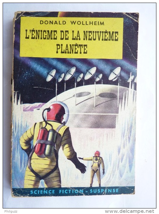 LIVRE SF DANIBER N° 5 Donald WOLLHEIM - L'ENIGME DE LA NEUVIEME PLANETE 1960 - Daniber