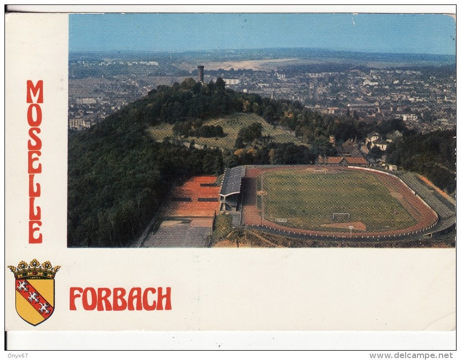 FORBACH (Moselle) Château Et Stade Schlossberg- Terrain De Foot-Football-STADE-STADIO-STADIUM - Forbach