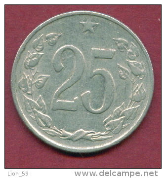 F2579 / - 25 Haleru - 1963 - Czechoslovakia Tchécoslovaquie Tschechoslowakei - Coins Munzen Monnaies Monete - Tchécoslovaquie